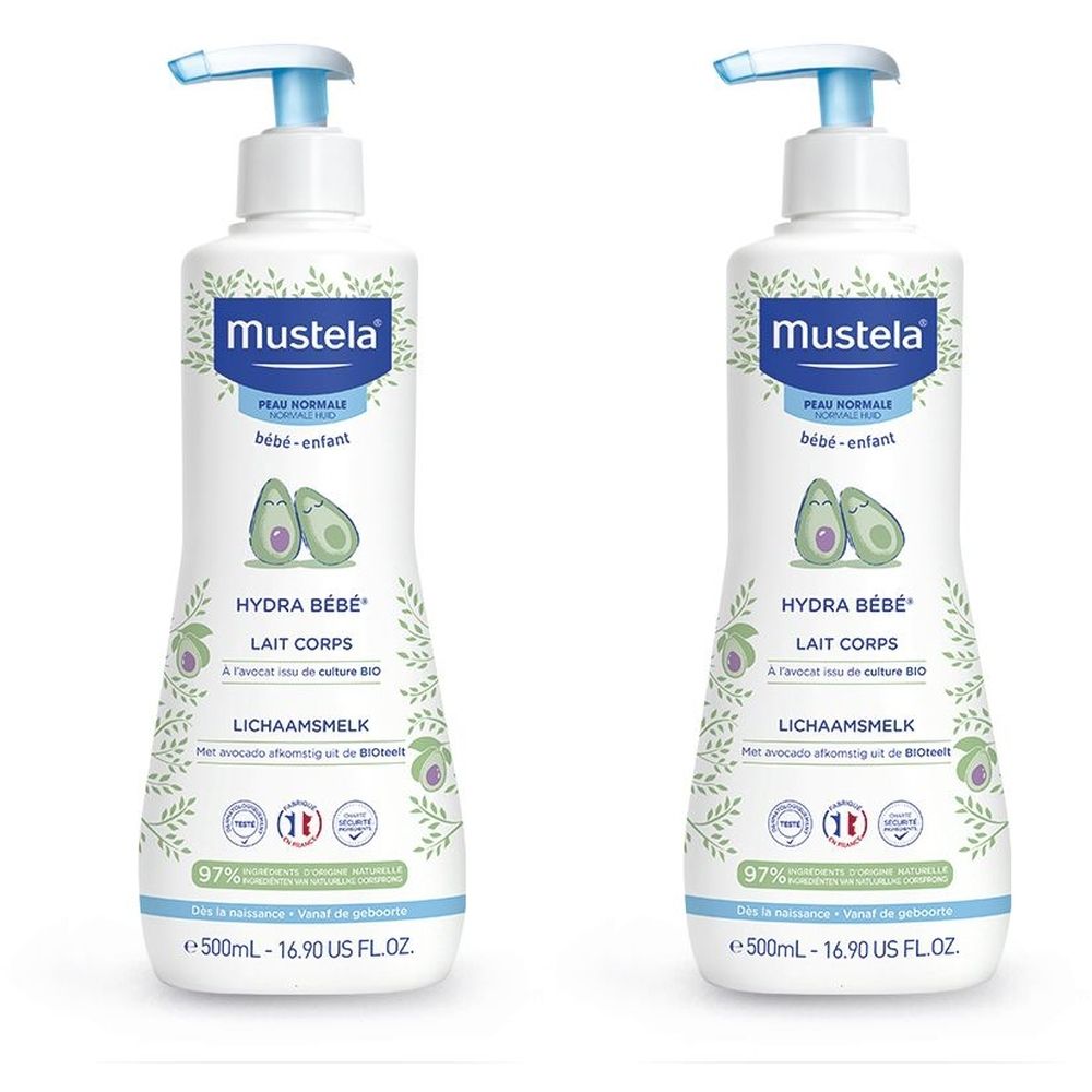 Mustela® Hydra Bebè Latte Corpo Set da 2