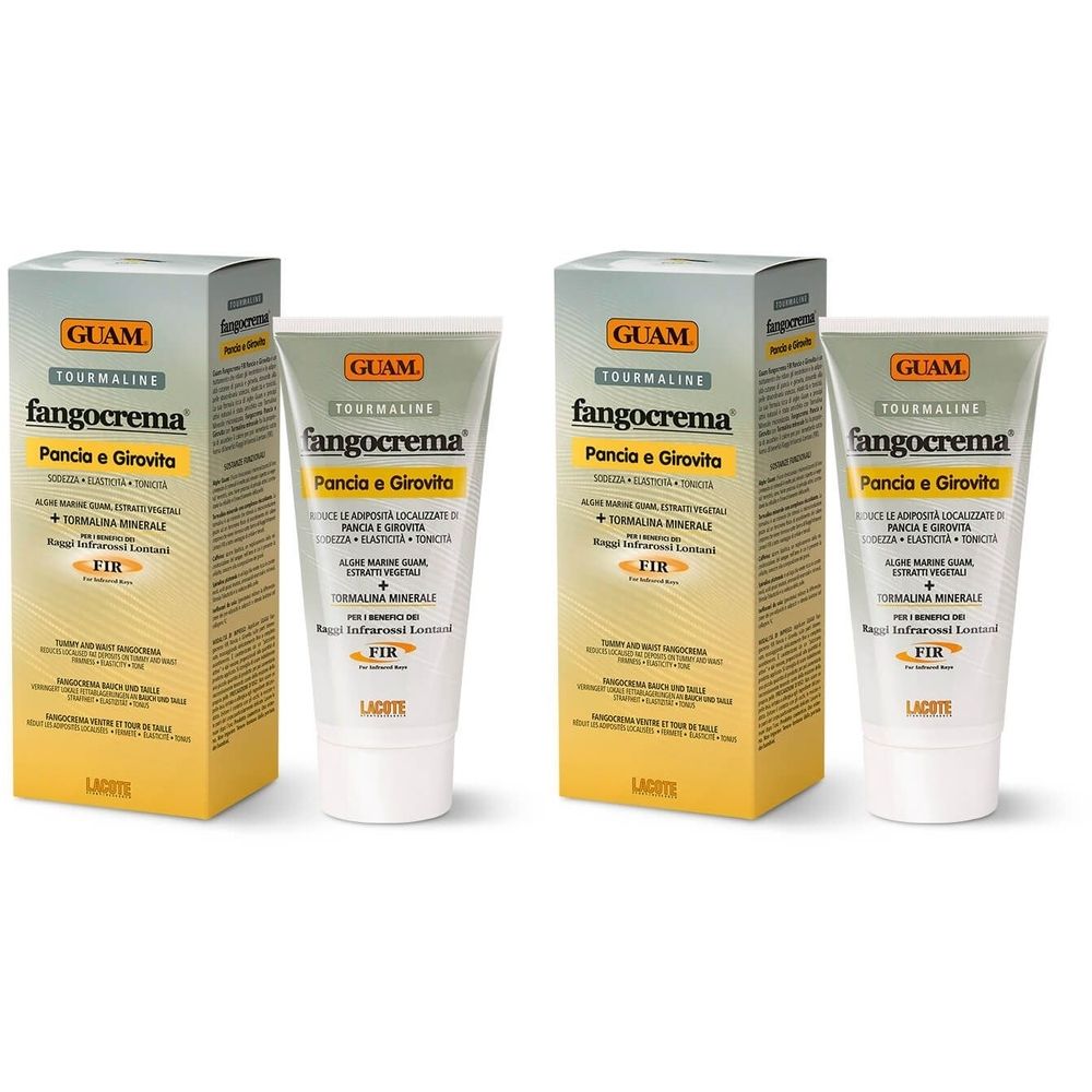 GUAM® Fangocrema® FIR Pancia e Girovita Set da 2