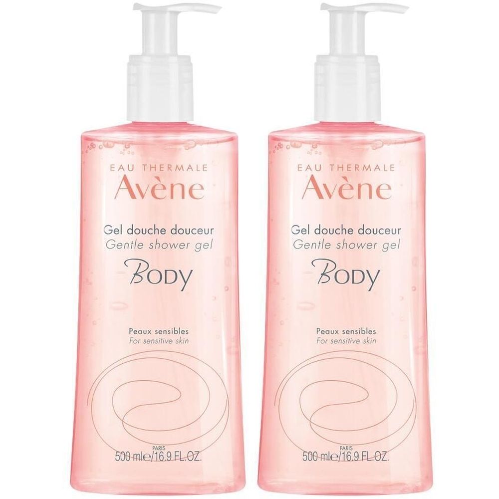 Eau Thermale Avène Body Gel doccia delicato 500ml - Pelle sensibile Set da 2