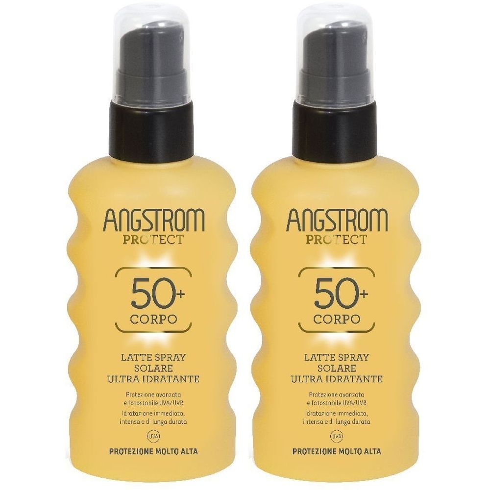 Angstrom Protect Latte Solare Spray SPF 50+ Set da 2