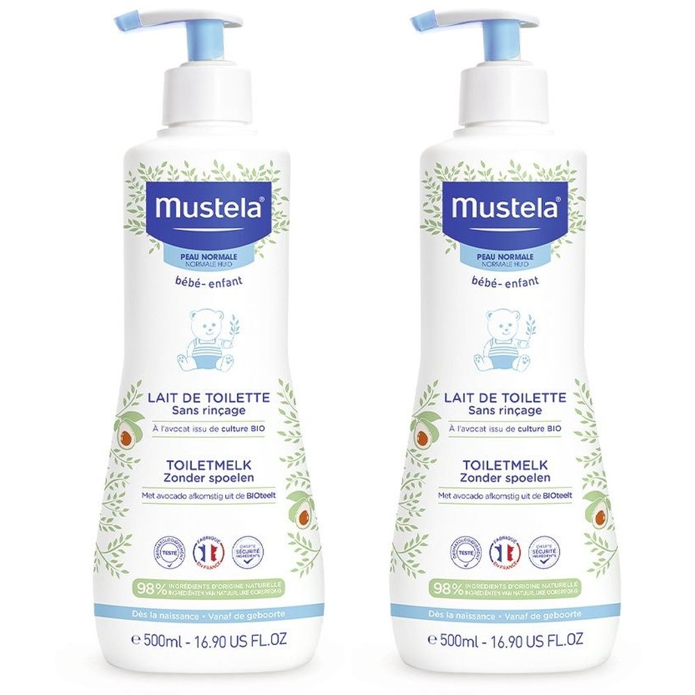 Mustela® Latte di toilette Set da 2
