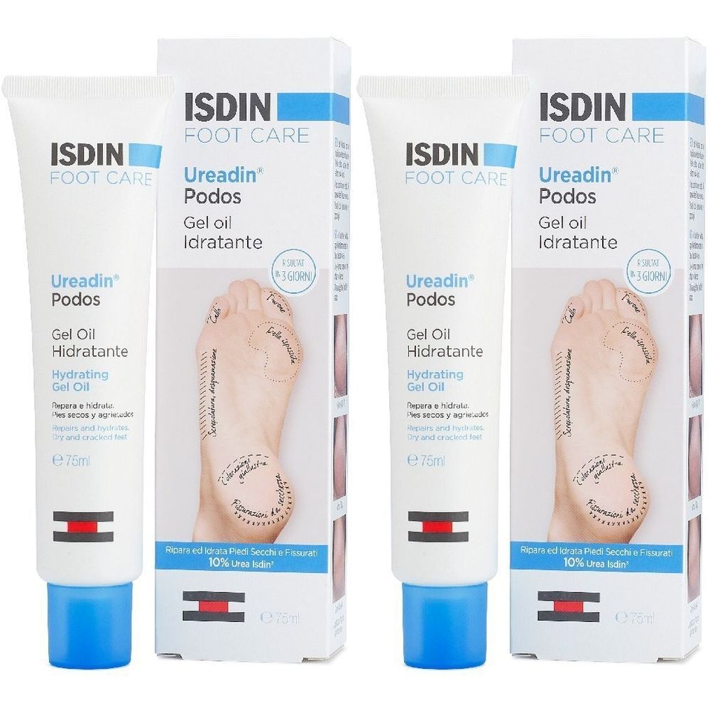 ISDIN FOOT CARE Ureadin® Podos Gel Olio Set da 2