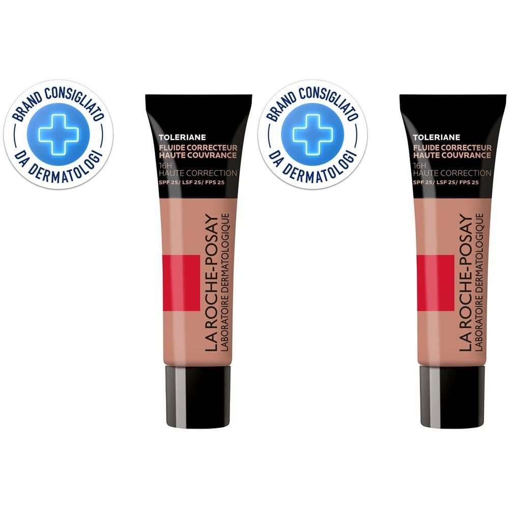 La Roche-Posay Toleriane Fondotinta Fluido 11 30 ml Set da 2