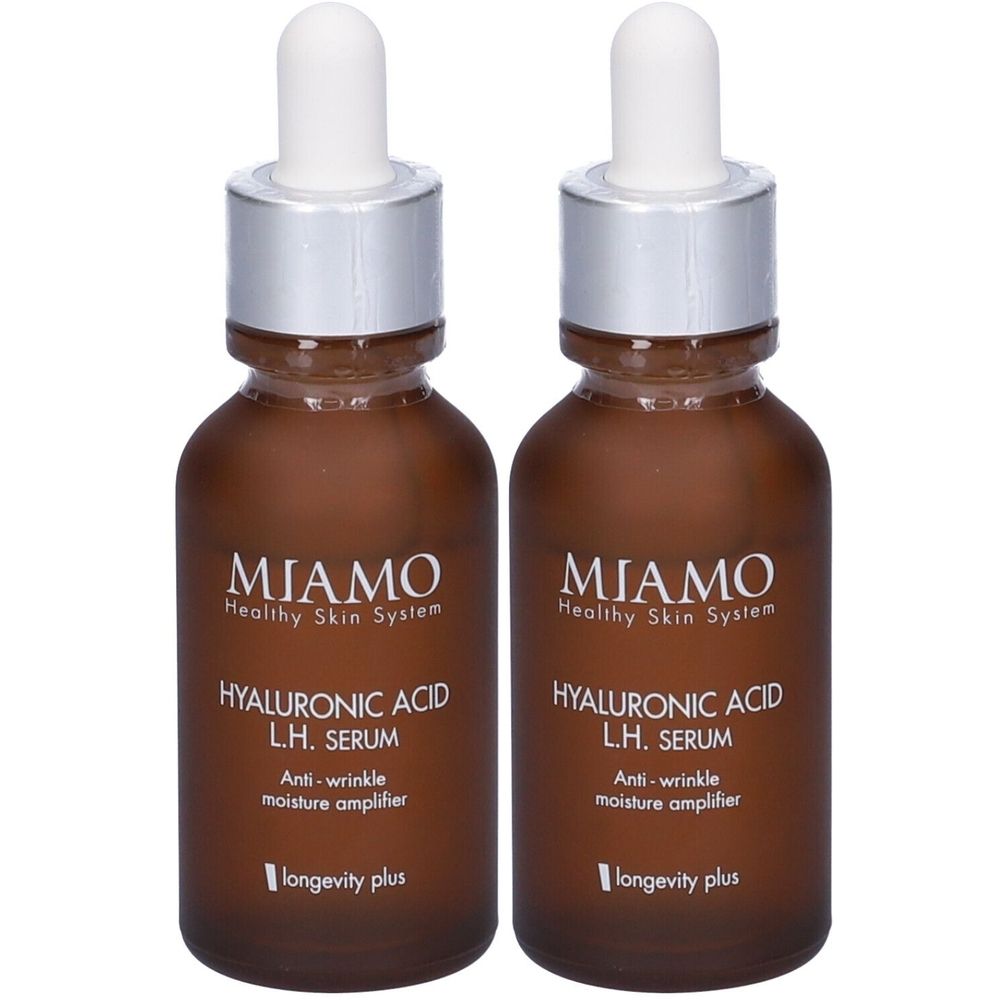 Miamo Longevity Plus Hyaluronic Acid Lh Serum Set da 2