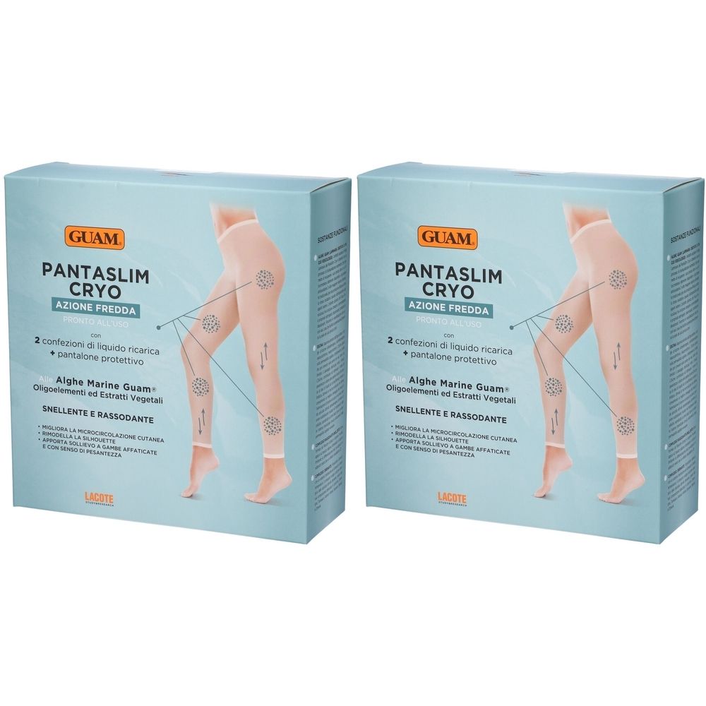GUAM® Pantaslim Cryo + Ricarica Set da 2