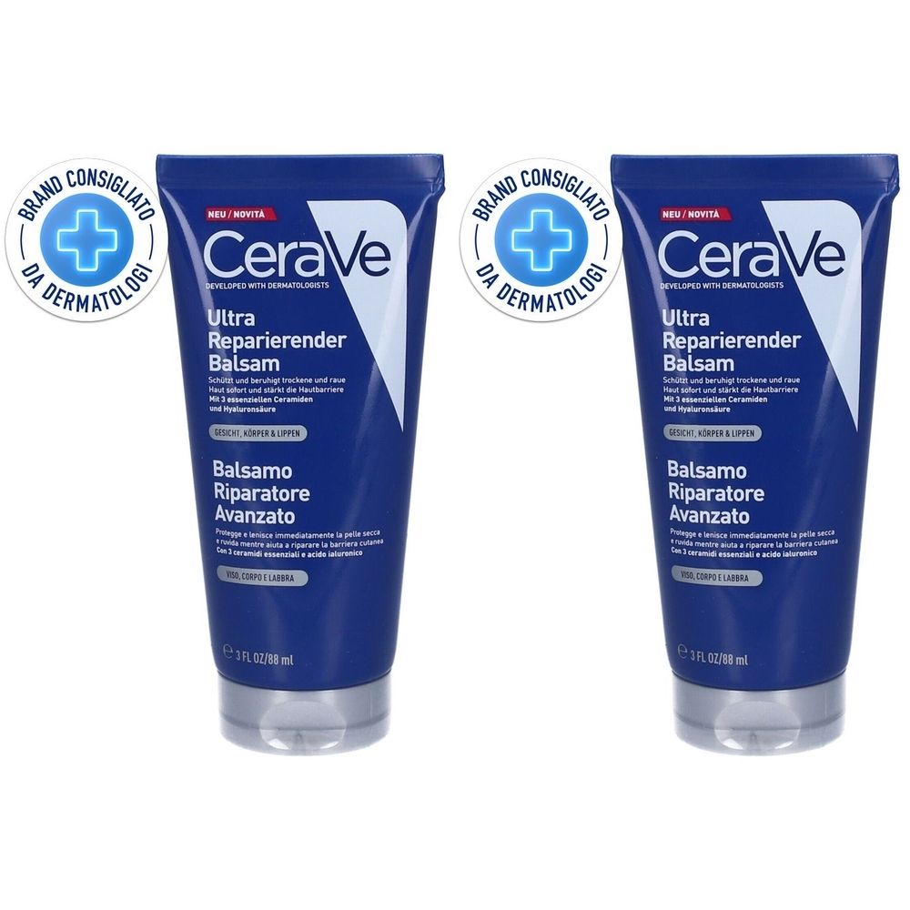 CeraVe Balsamo Riparatore Avanzato 88ml Set da 2