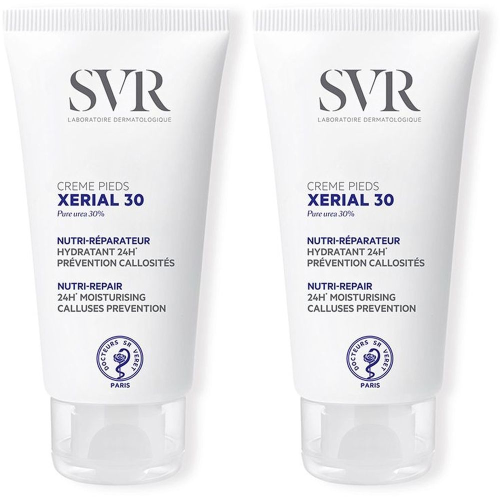 SVR Xérial 30 Crème Pieds Set da 2
