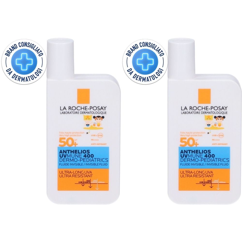La Roche-Posay Anthelios Fluido Uvmune Dp 50+ Set da 2