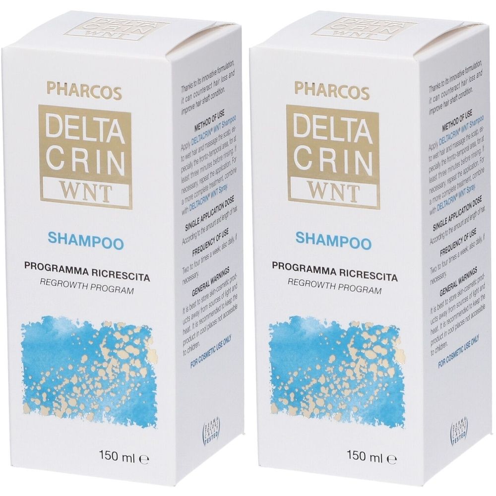 Deltacrin Wnt Shampoo Pharcos Set da 2