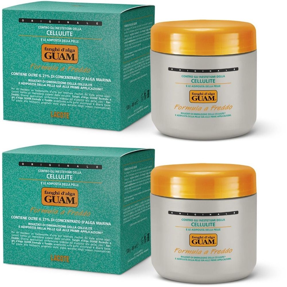 GUAM® Fanghi d'Alga Formula a Freddo Set da 2