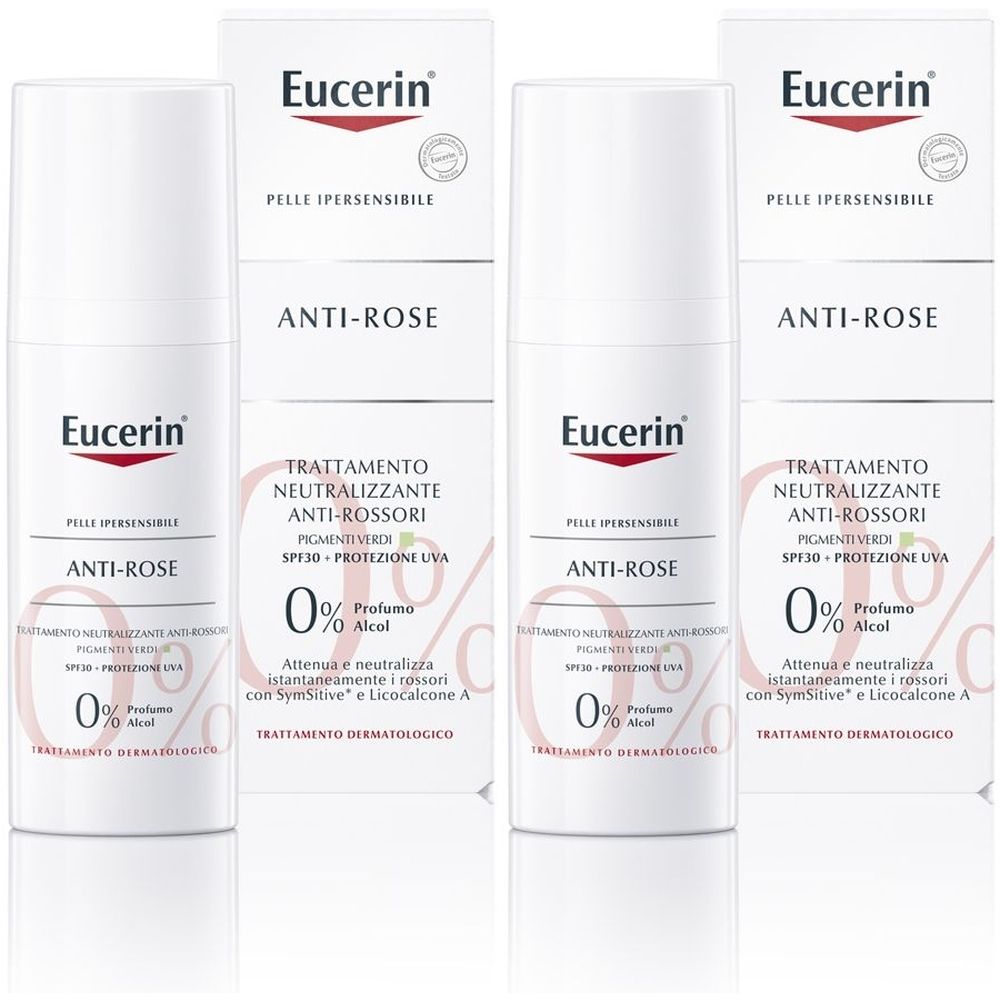 Eucerin ANTI-ROSE Trattamento Giorno Neutralizzante FP25 50 ml Set da 2