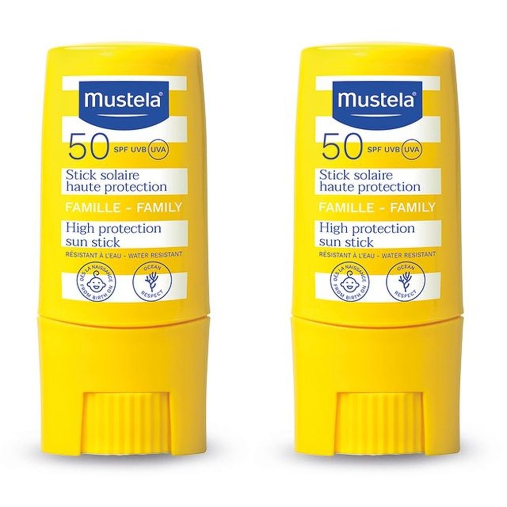 Mustela® Stick protezione solare alta Set da 2