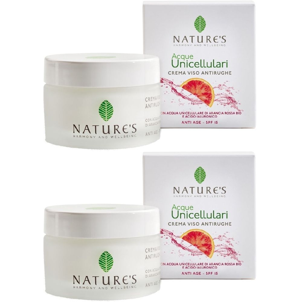 NATURE'S Crema Viso Antirughe SPF15 Set da 2