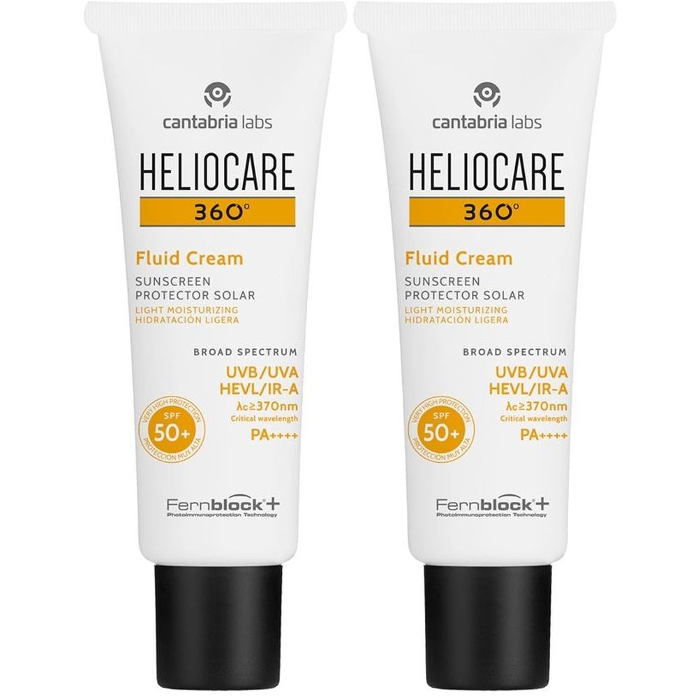 Heliocare 360° Fluid Cr Spf 50+ Set da 2