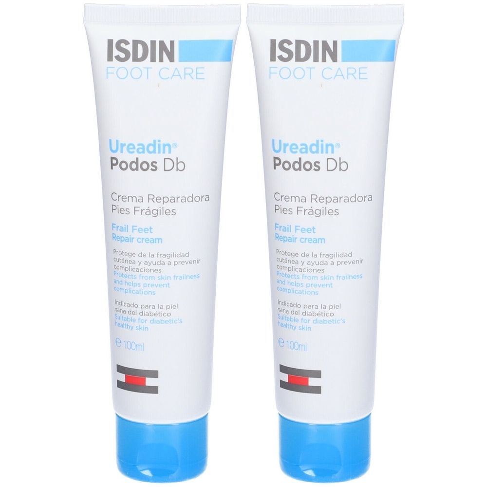 ISDIN Ureadin Podos Db Pelle sana del piede del diabetico Set da 2