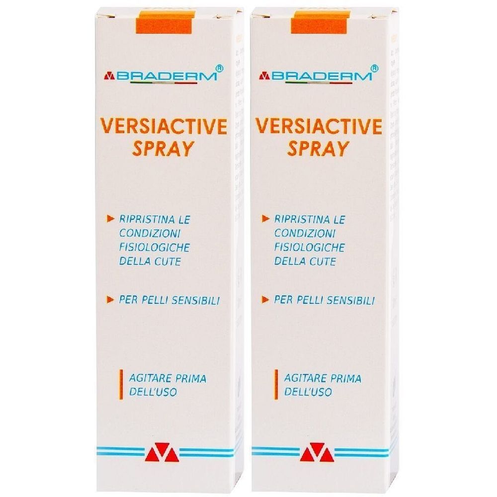Versiactive Spray 100 Ml Braderm Set da 2