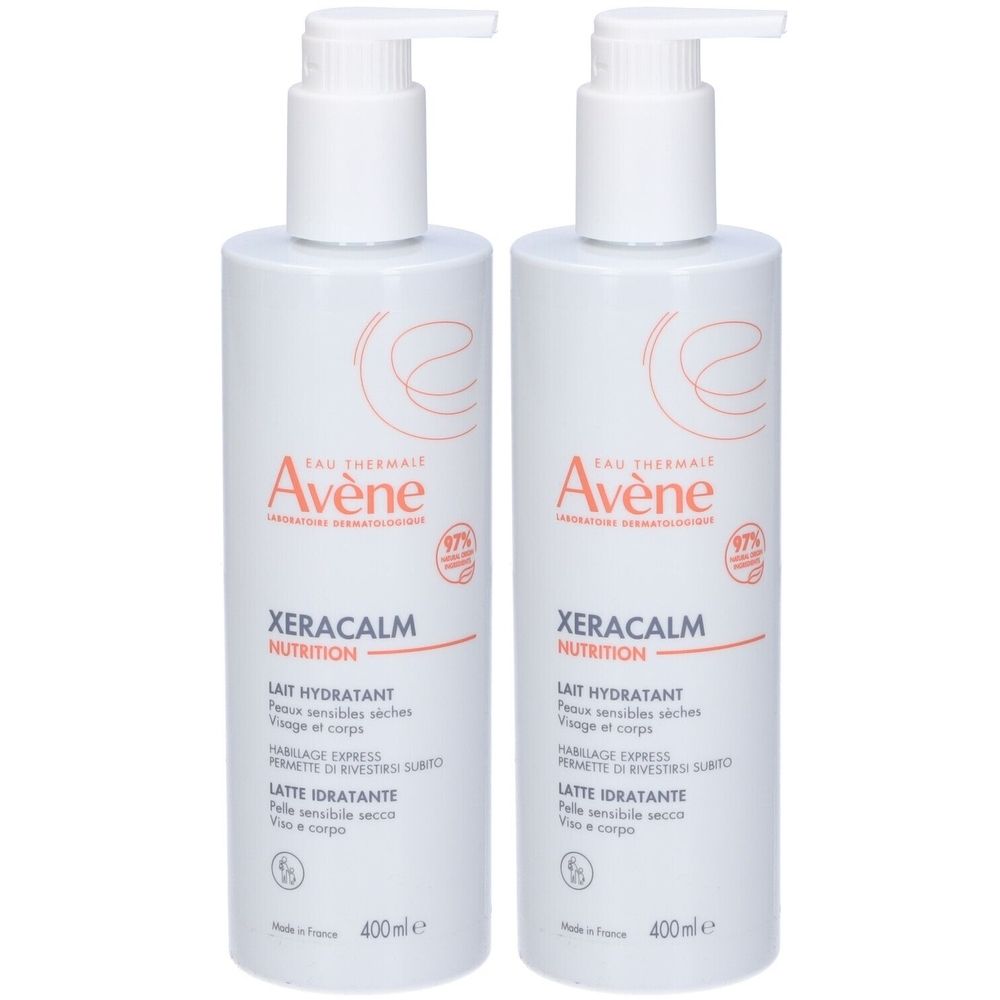 Eau Thermale Avène Xeracalm Nutrition Latte Idratante 400ml - Pelle molto secca Set da 2