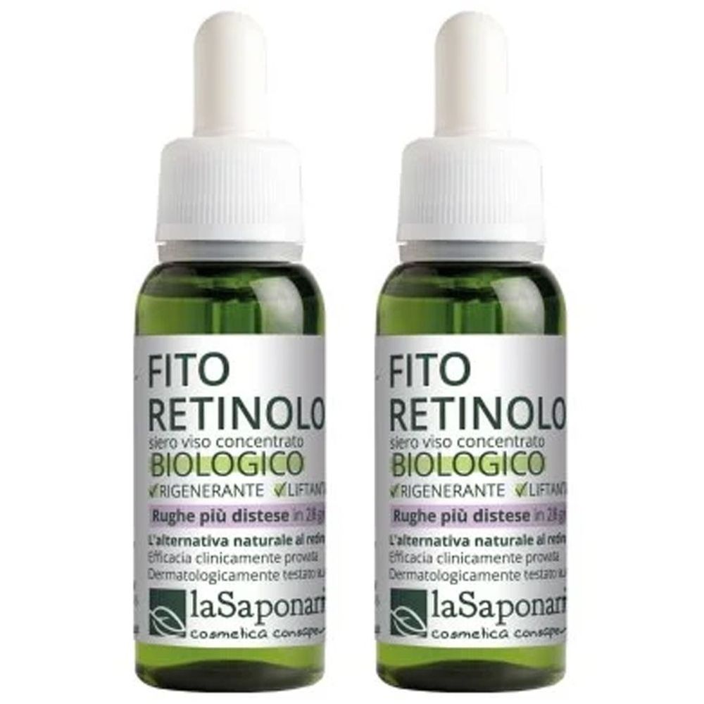La Saponaria Fitoretinolo Attivo Puro Set da 2