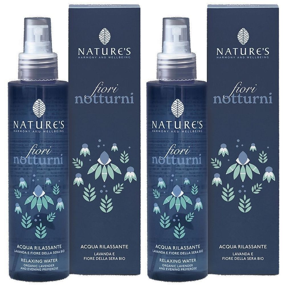 NATURE'S Fiori Notturni Acqua Rilassante Set da 2