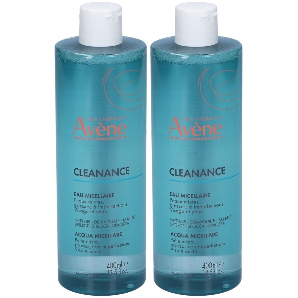 Avéne Cleanance Acqua Micellare Set da 2