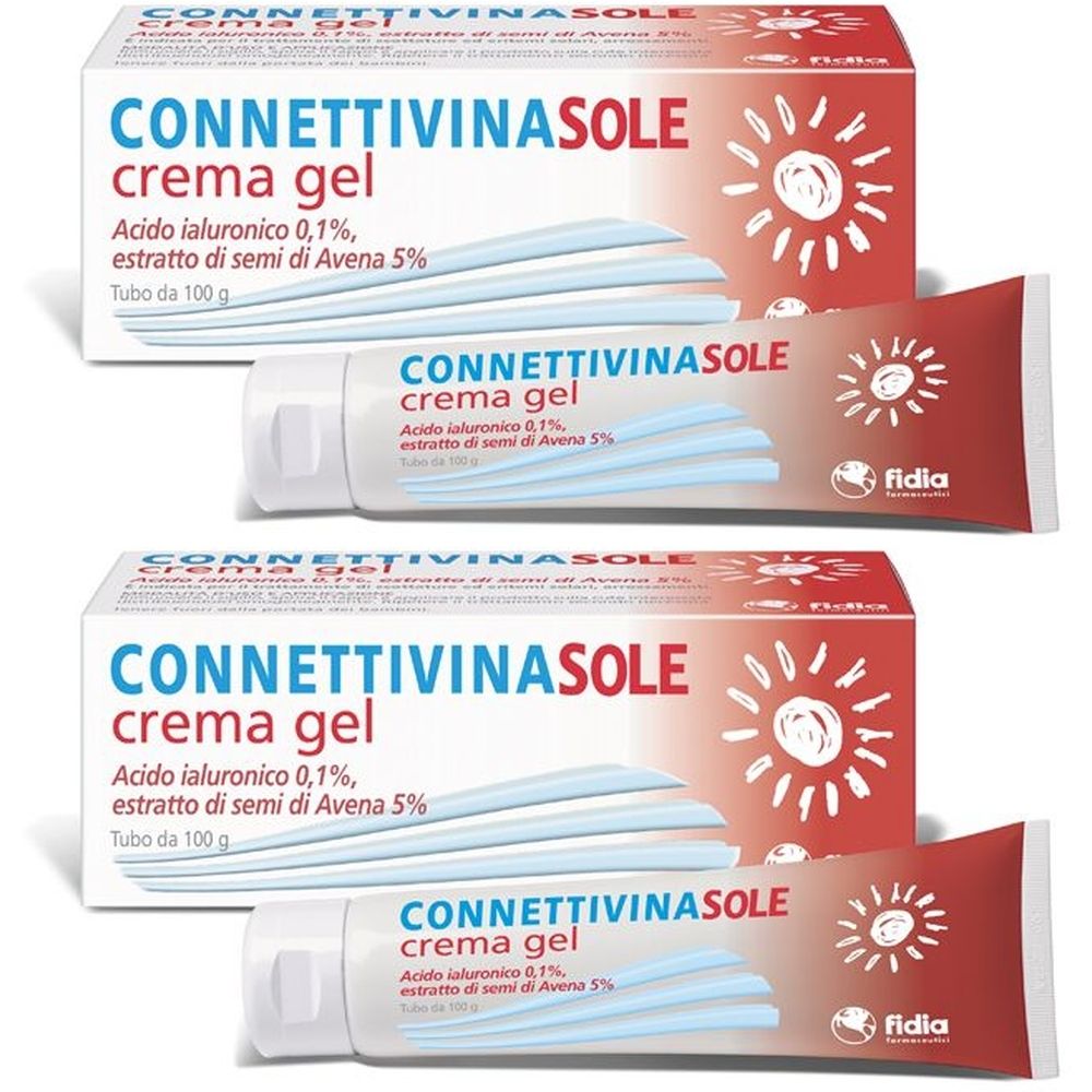 Fidia ConnettivinaSole Crema Gel Set da 2