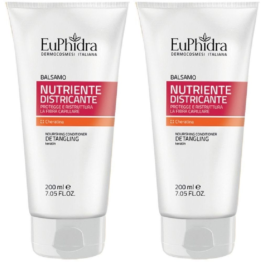 EuPhidra Balsamo Nutriente Districante Set da 2