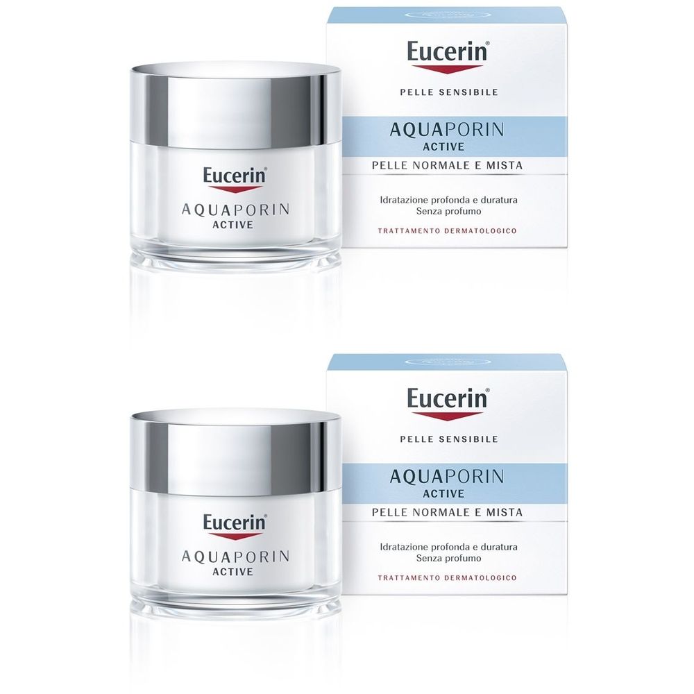 Eucerin AquaPorin Active Crema Viso Set da 2