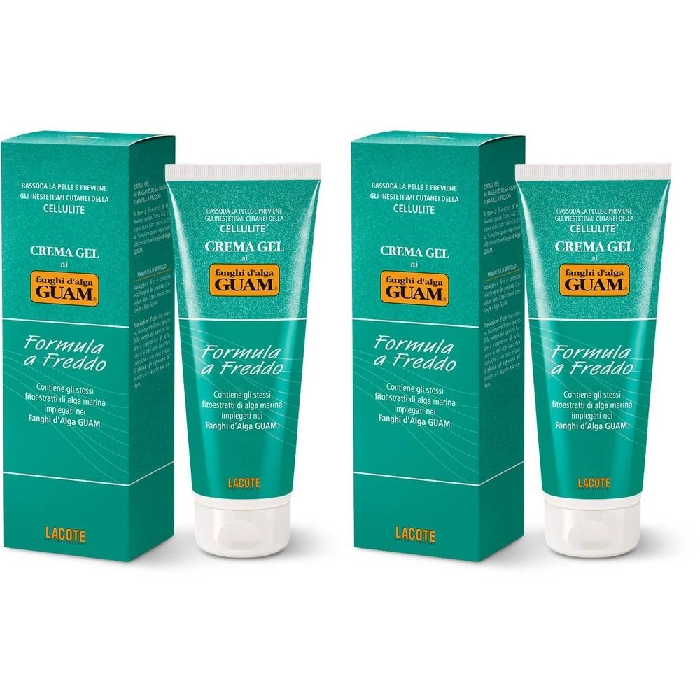 GUAM® Crema Gel ai Fanghi d'Alga Formula a Freddo Set da 2