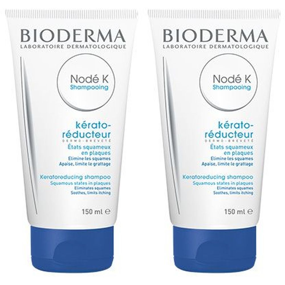 BIODERMA Nodé K Shampoo lenitivo antiprurito squame cuoio capelluto Set da 2