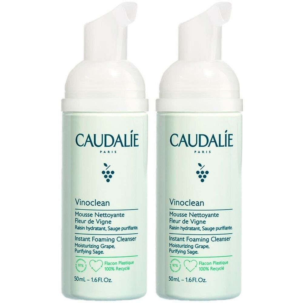 CAUDALIE Schiuma Detergente Set da 2