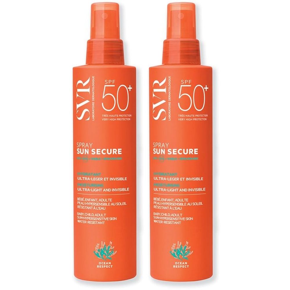 SVR SUN SEC SPRAY BIODE 50+ 200ML Set da 2