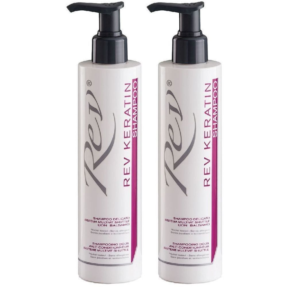 Rev Keratin Shampoo Set da 2