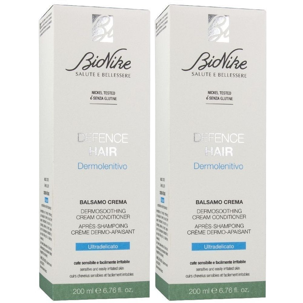 BioNike Defence Hair Balsamo Dermolenitivo Set da 2