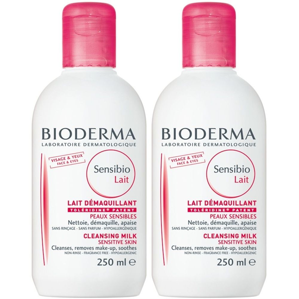 BIODERMA Sensibio Latte detergente struccante Set da 2
