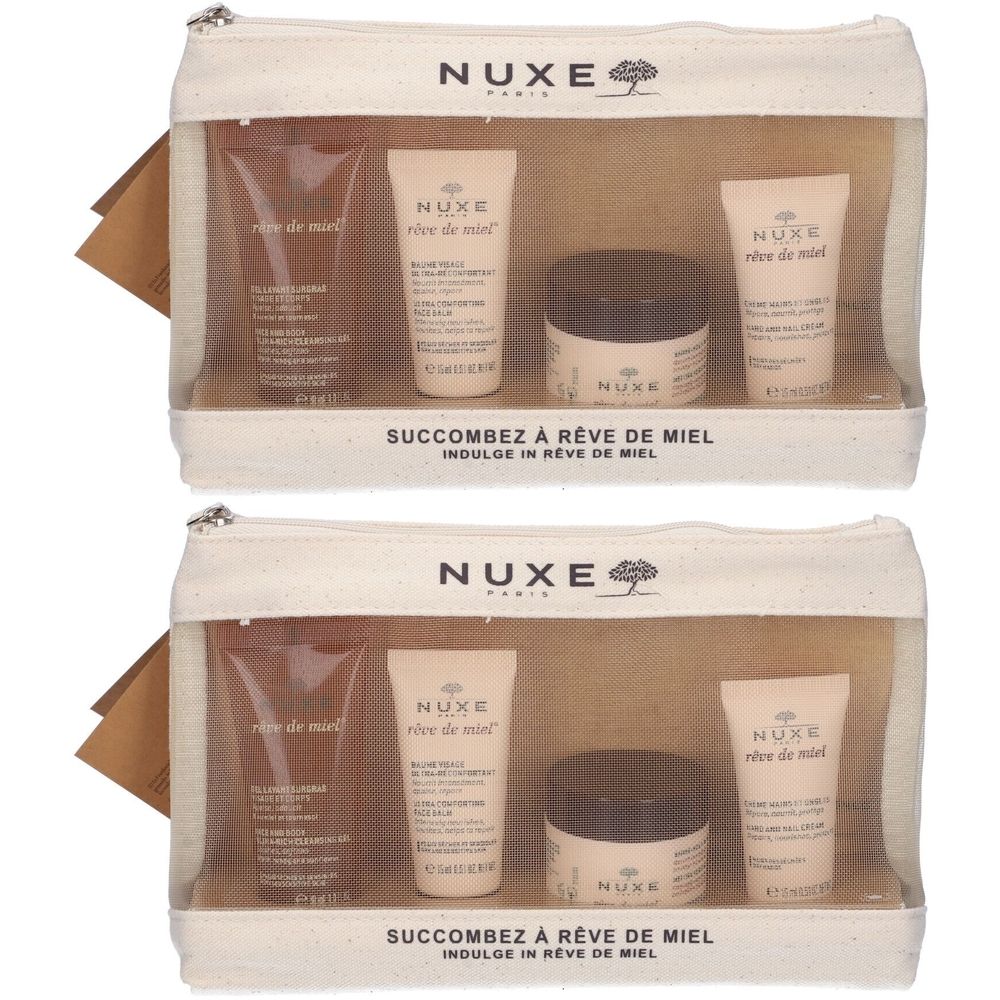 Nuxe Reve De Miel Travel Kit Set da 2