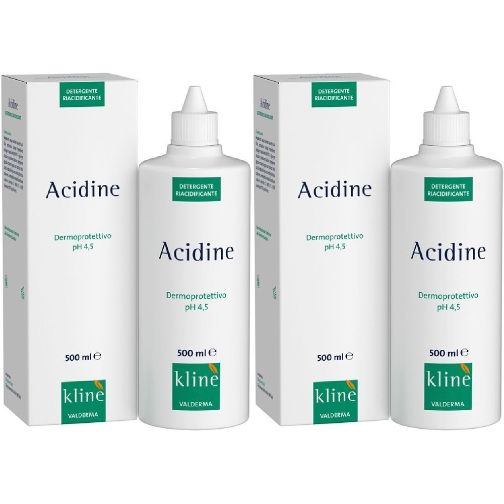 Valderma Kliné® Acidine Detergente Set da 2