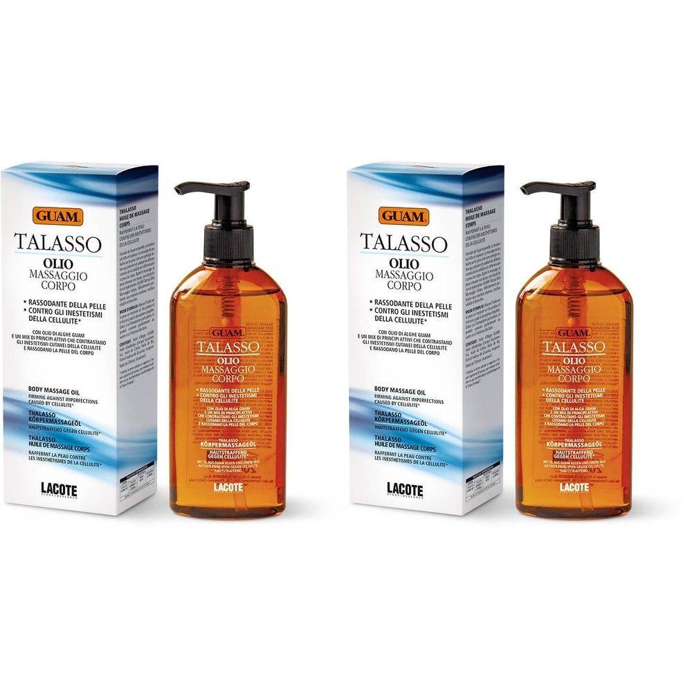 GUAM® Talasso Olio Massaggio Corpo Set da 2