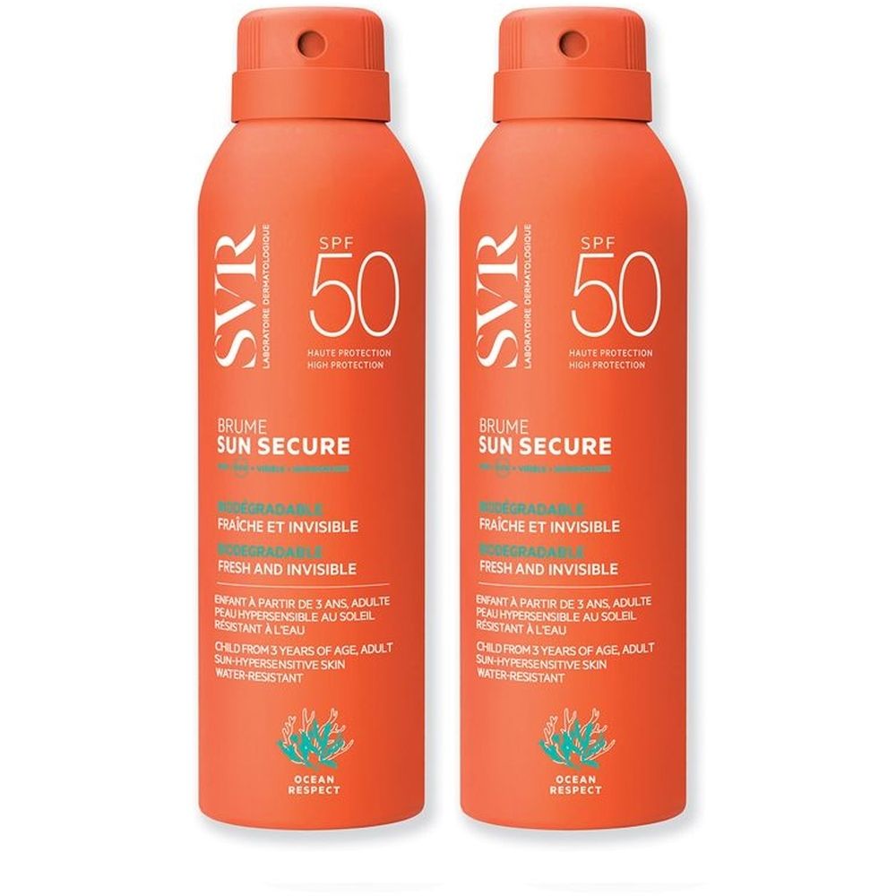 SVR Sun Secure Brume SPF50 Set da 2