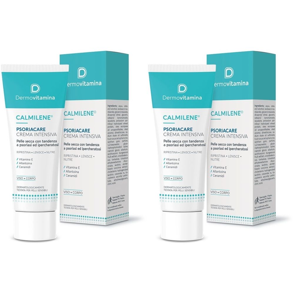 Dermovitamina Calmilene Psoriacare Crema Set da 2