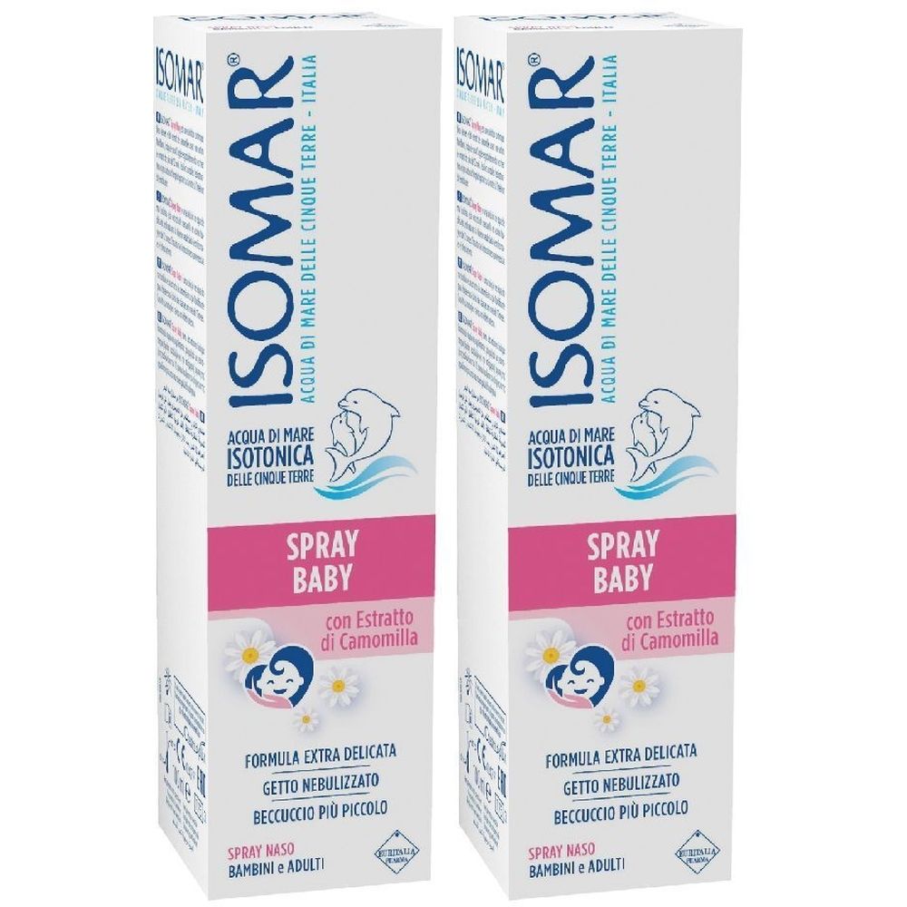 ISOMAR® Naso Spray Baby Set da 2
