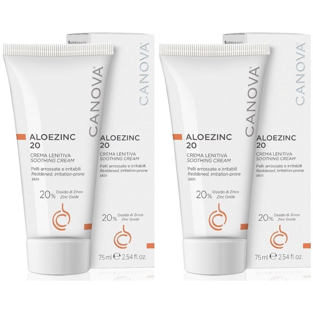 CANOVA® Aloe Zinc 20 Set da 2