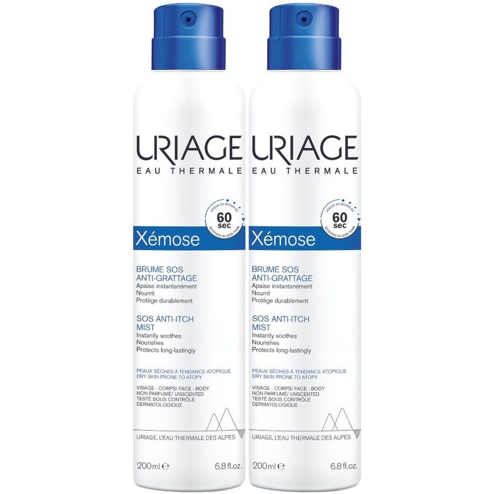 URIAGE Xémose SOS Anti-Itch Mist Set da 2