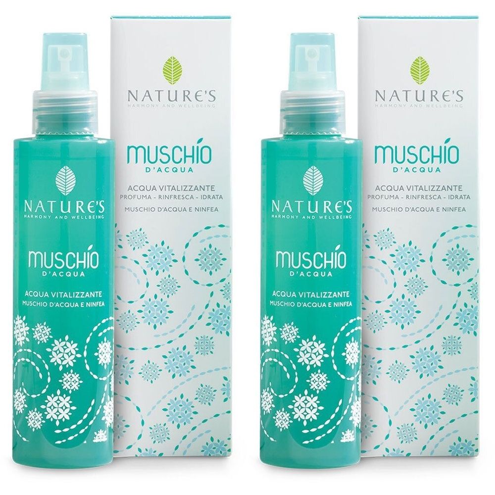 NATURE'S Acqua Vitalizzante Muschio d’Acqua Set da 2