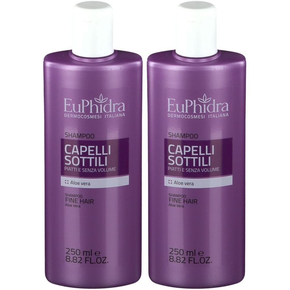 EuPhidra Shampoo Capelli Sottili Set da 2
