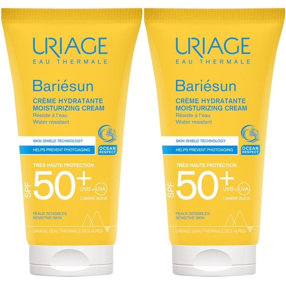 Uriage Bariésun Crema Viso SPF 50+ Set da 2