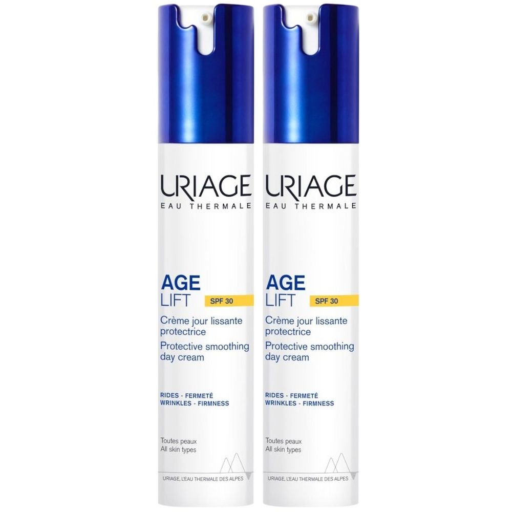 URIAGE Age Lift Crema Giorno Levigante SPF30 Set da 2