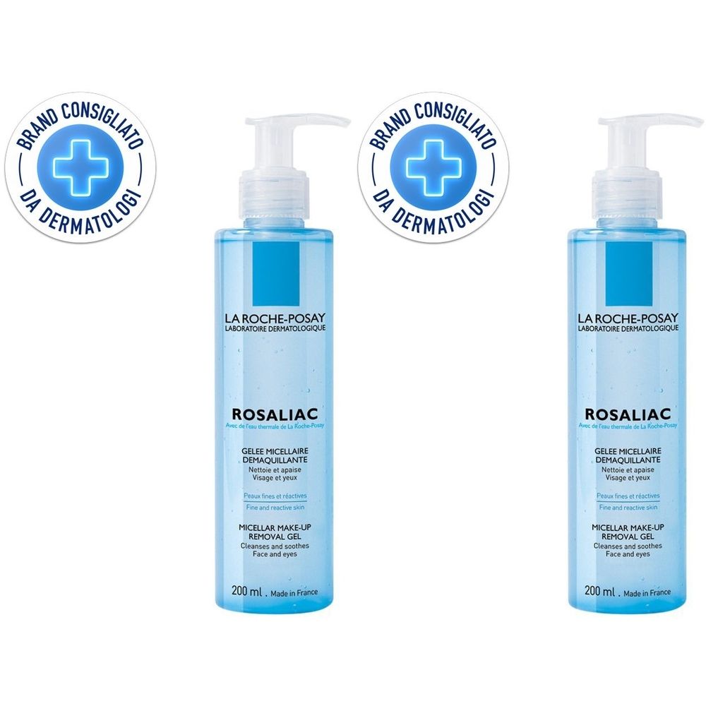 La Roche-Posay Toleriane Rosaliac Gel Lenitivo 195 ml Set da 2