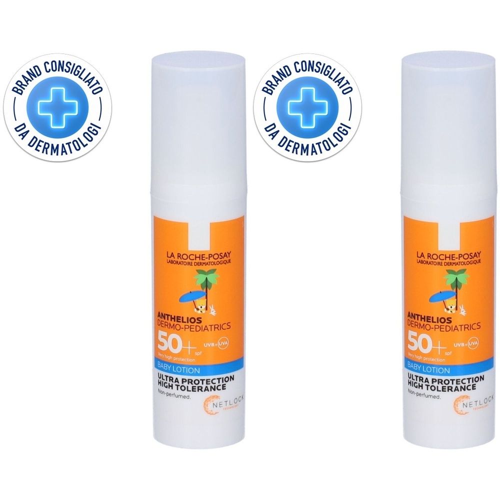 La Roche-Posay Anthelios Latte Protettivo Baby SPF50+ 50 ml Set da 2