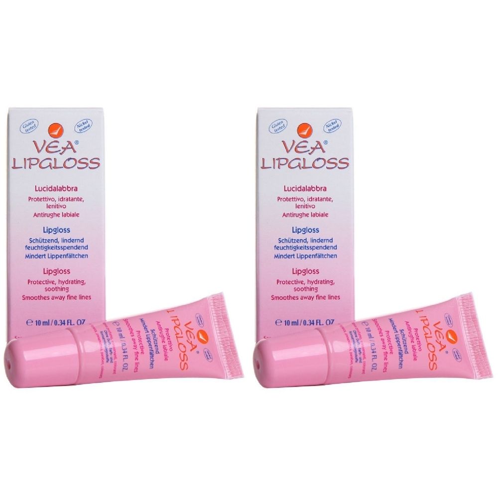 Vea Lipgloss Protettivo Antiage 10 Ml Set da 2
