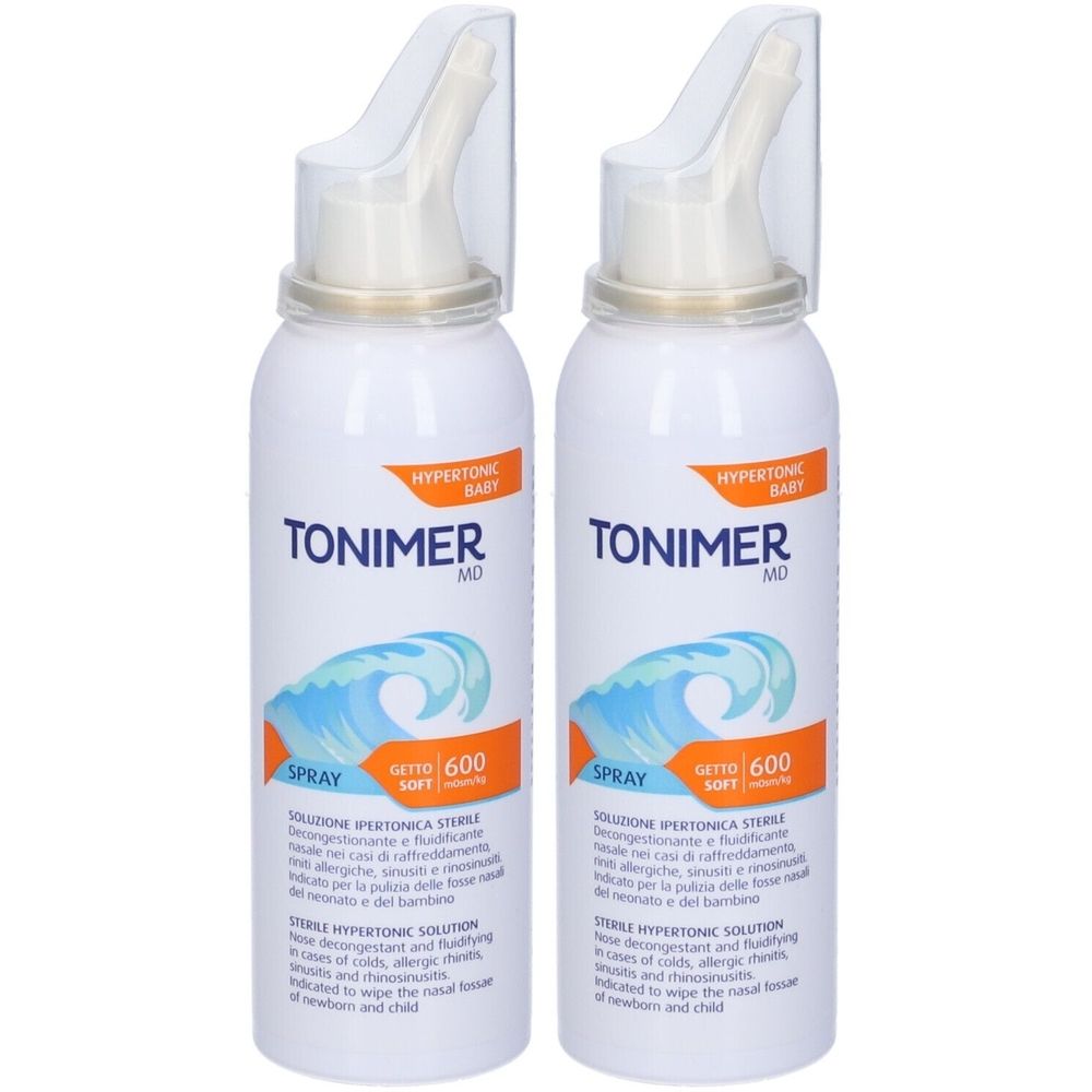 Tonimer Md Hypertonic Baby Spray Set da 2